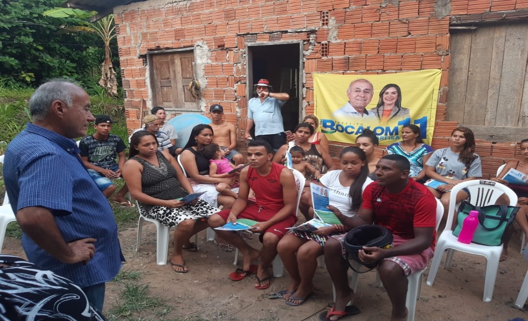 Moradores da Vila Custódio Freire manifestam apoio a Tião Bocalom